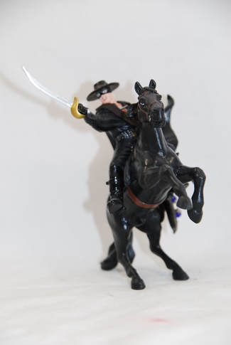 Papo Zorro on Horse