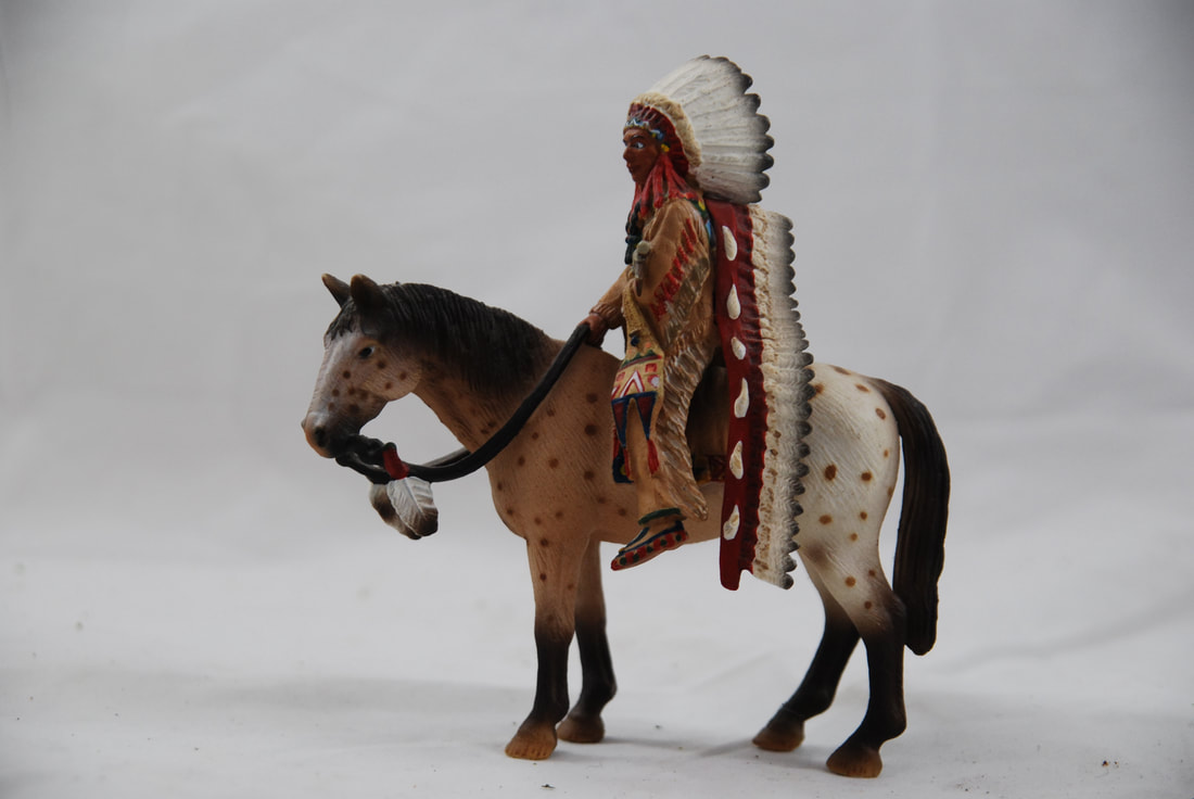 Schleich #70300 Sioux Chief On Horse