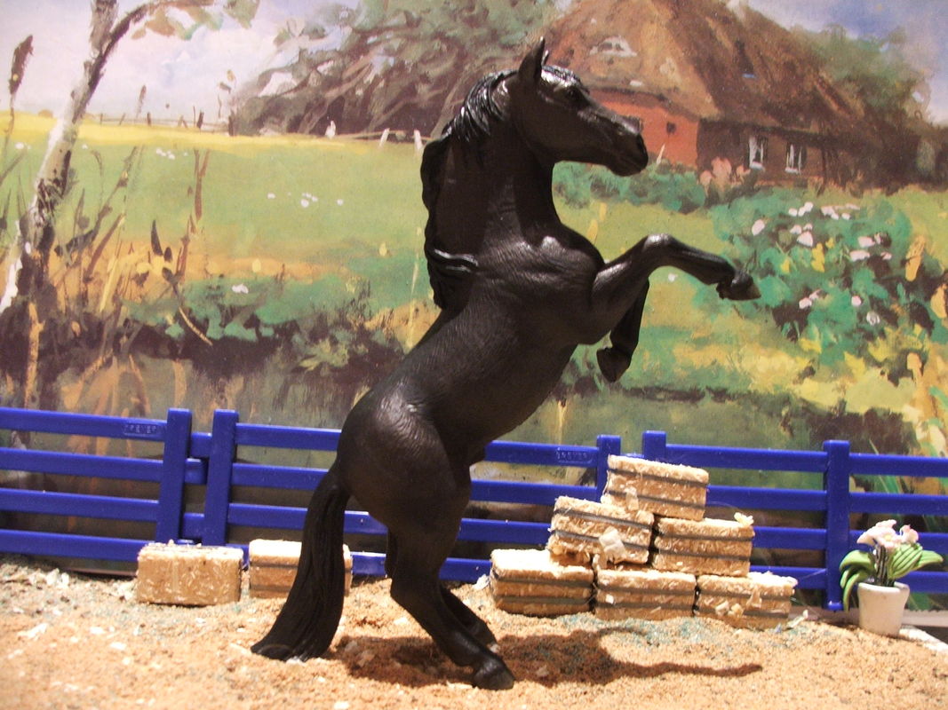 Schleich 13624 Mustang Stallion Black
